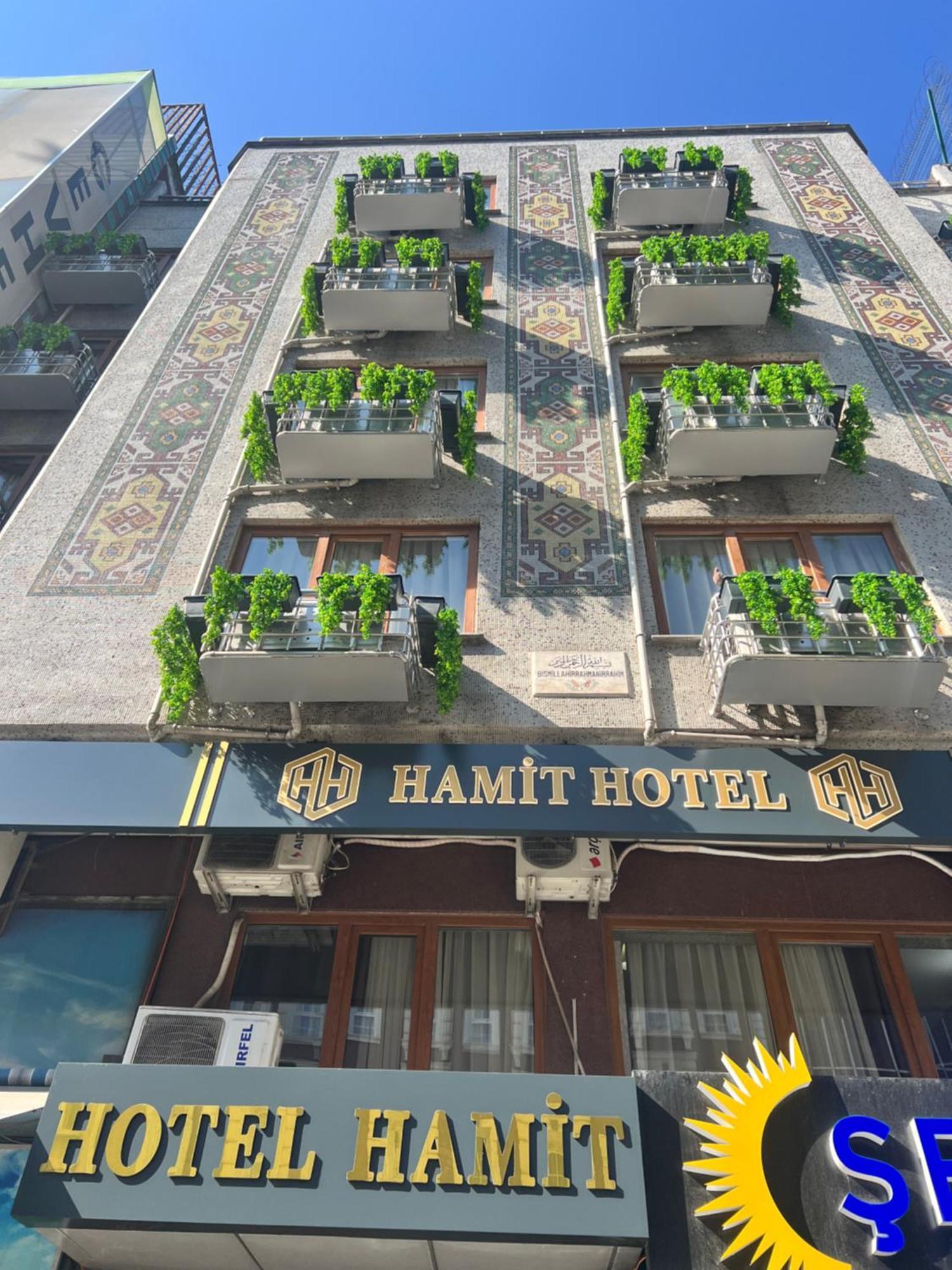 Hamit Hotel Istanbul Exterior foto